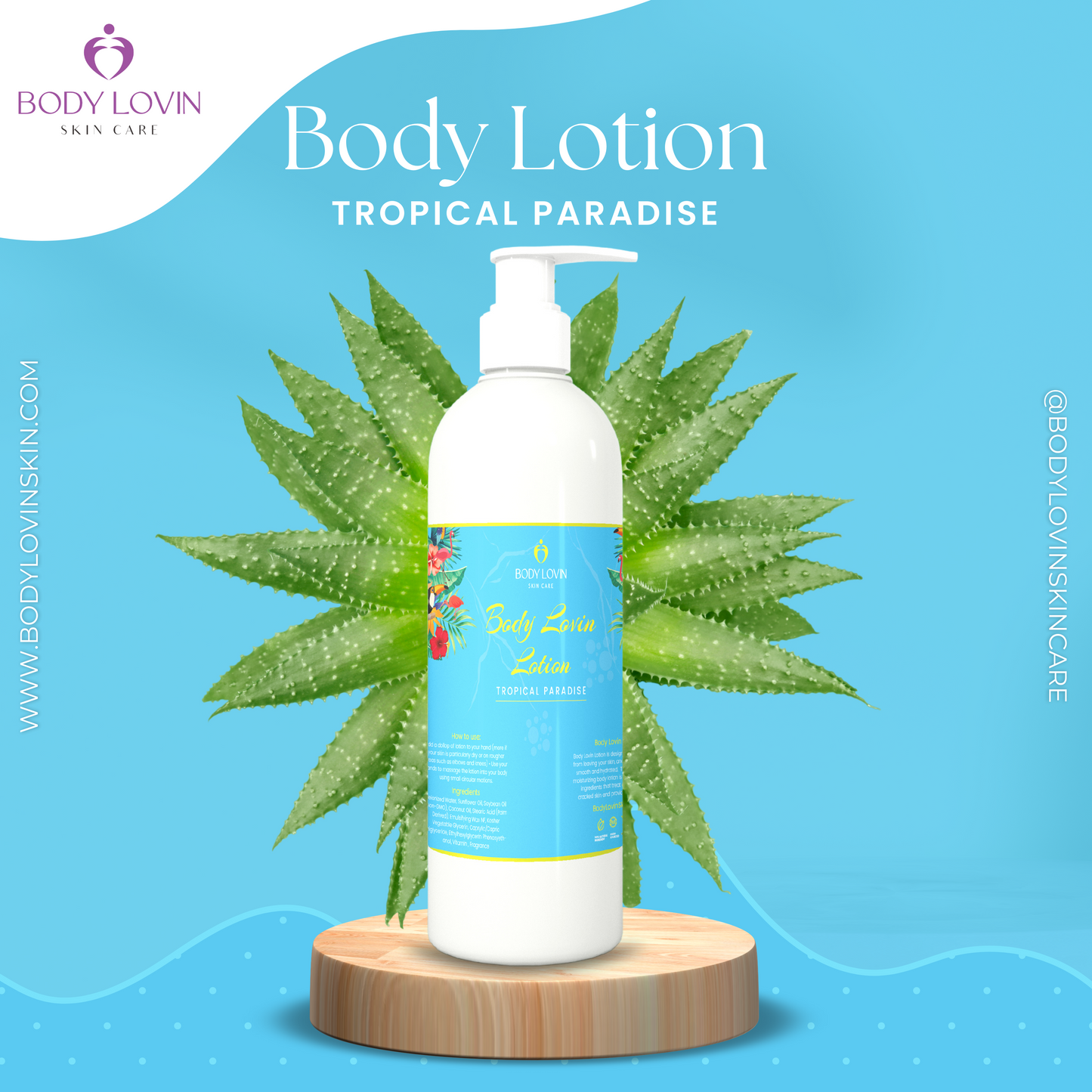 Topical Paradise Lotion