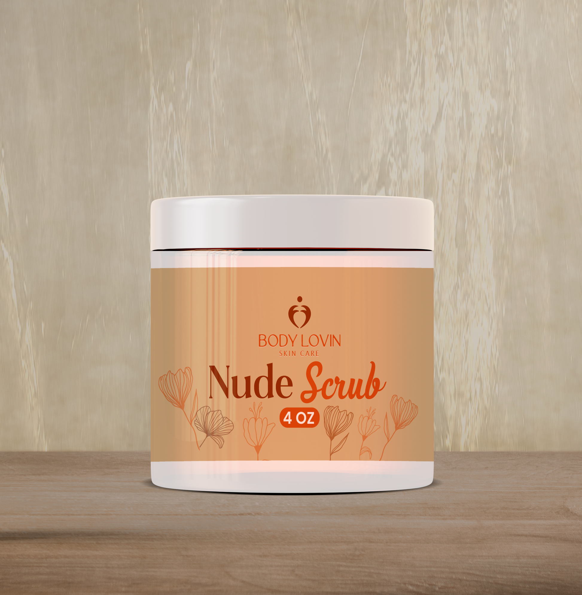 Nude Body Lovin Scrub (NO FRAGRANCE)