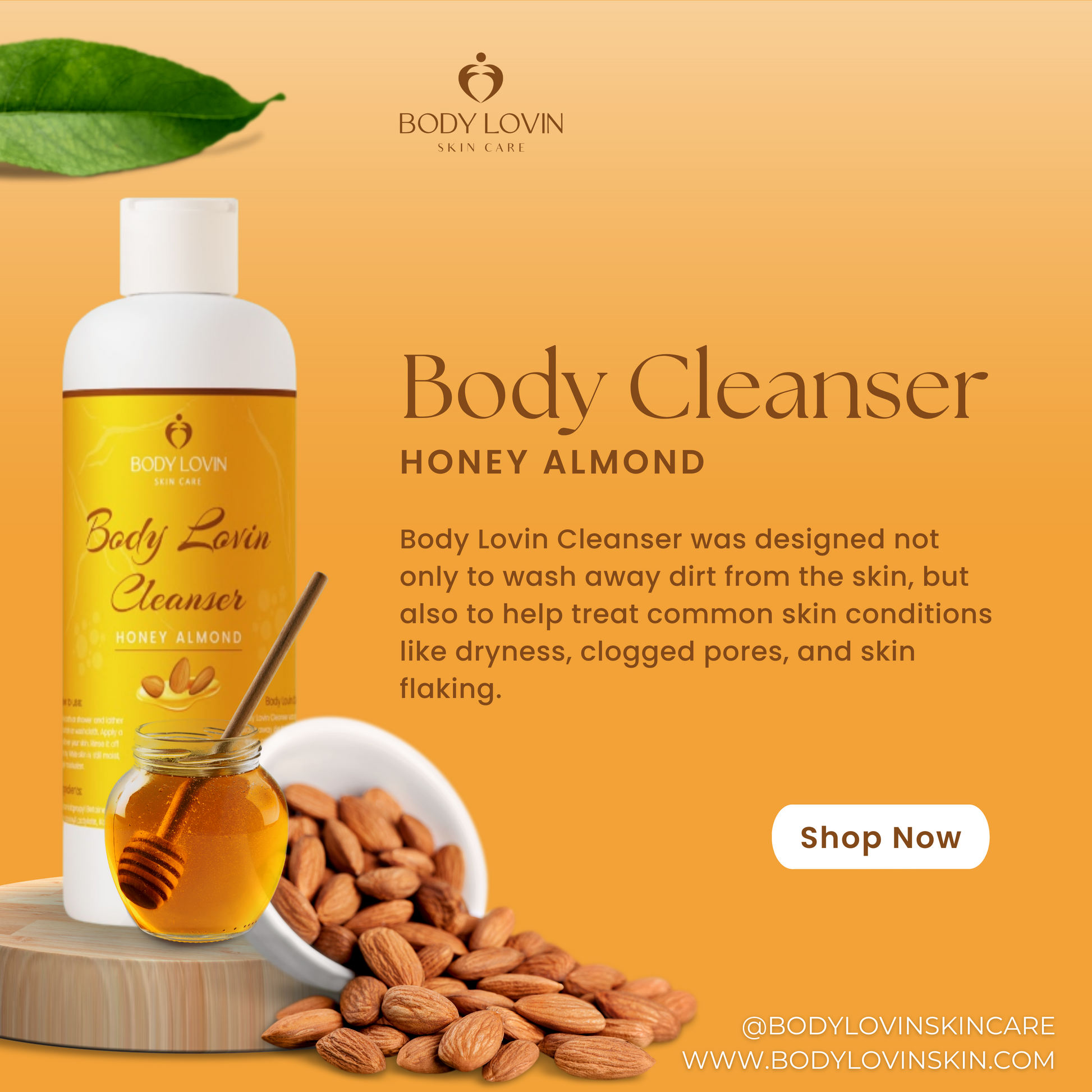 Honey Almond Body Cleanser