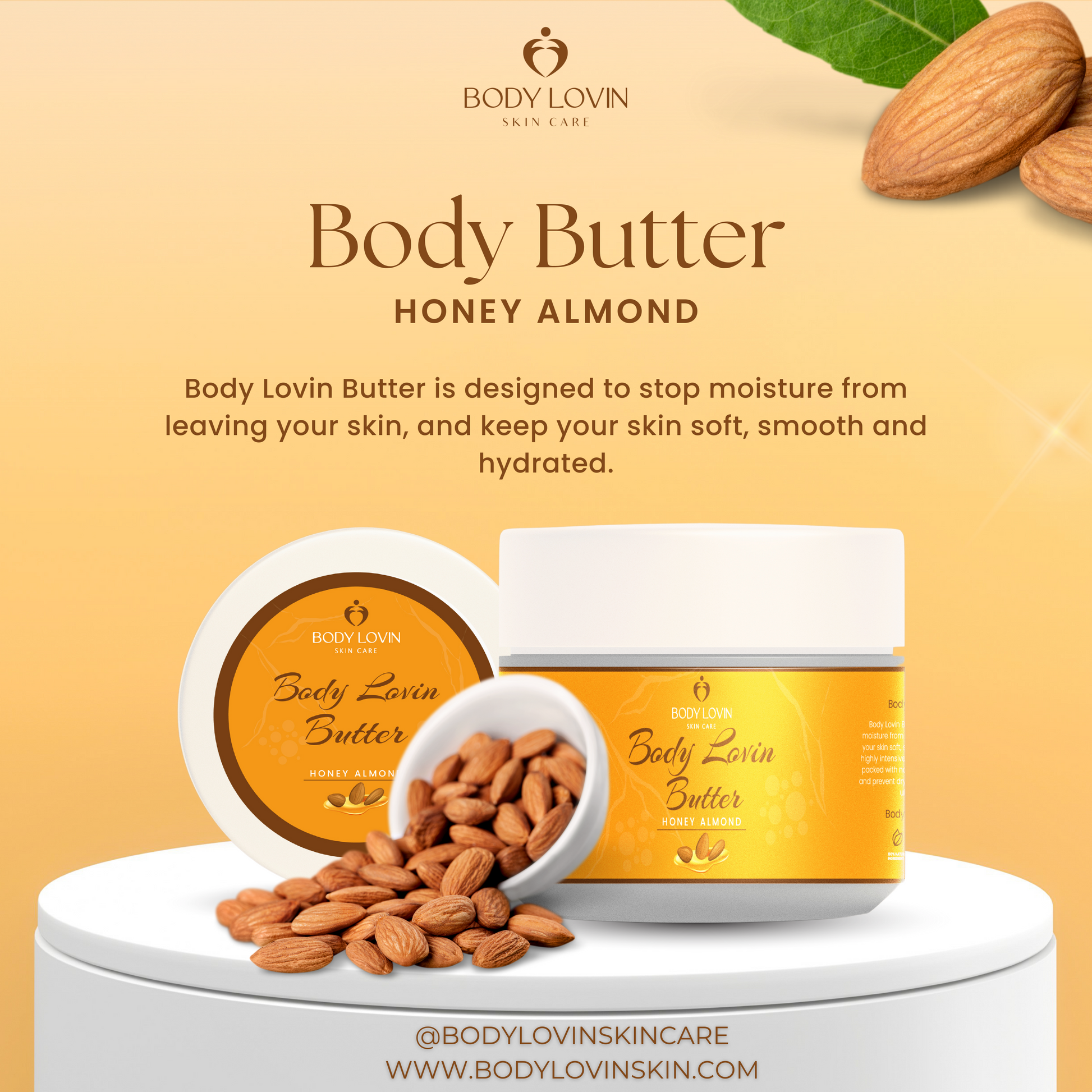 Honey Almond Body Lovin Butter