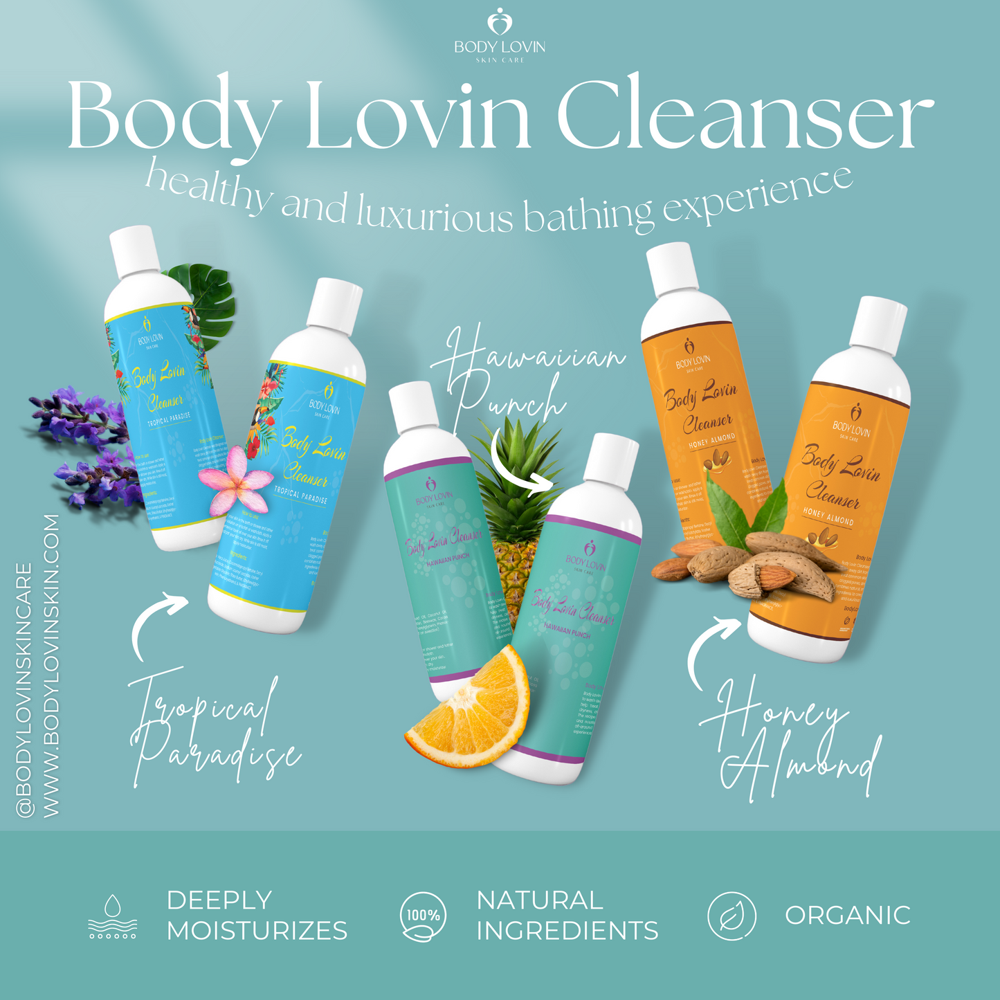Basic Body Lovin Cleanser Collection