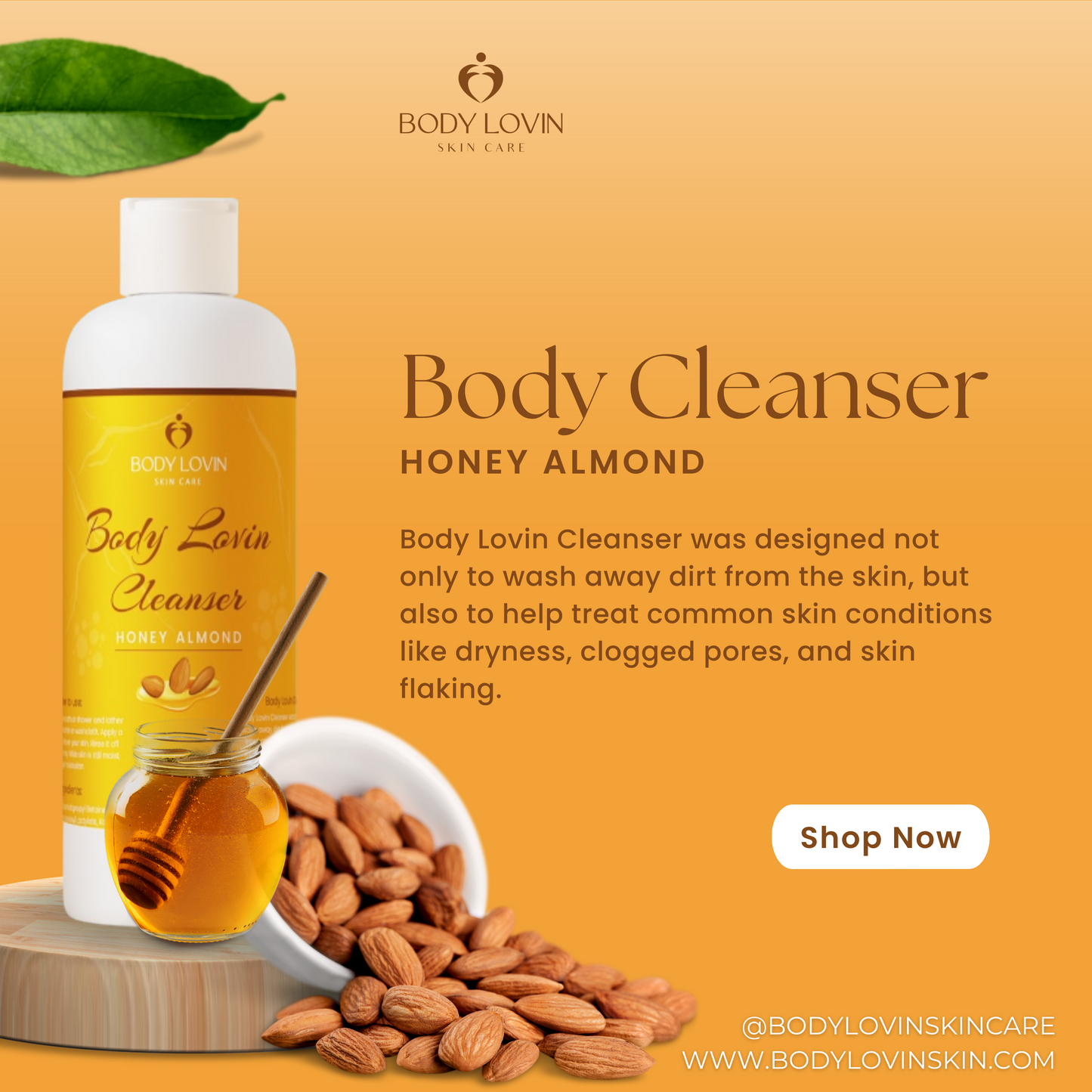 Honey Almond Body Lovin Cleanser
