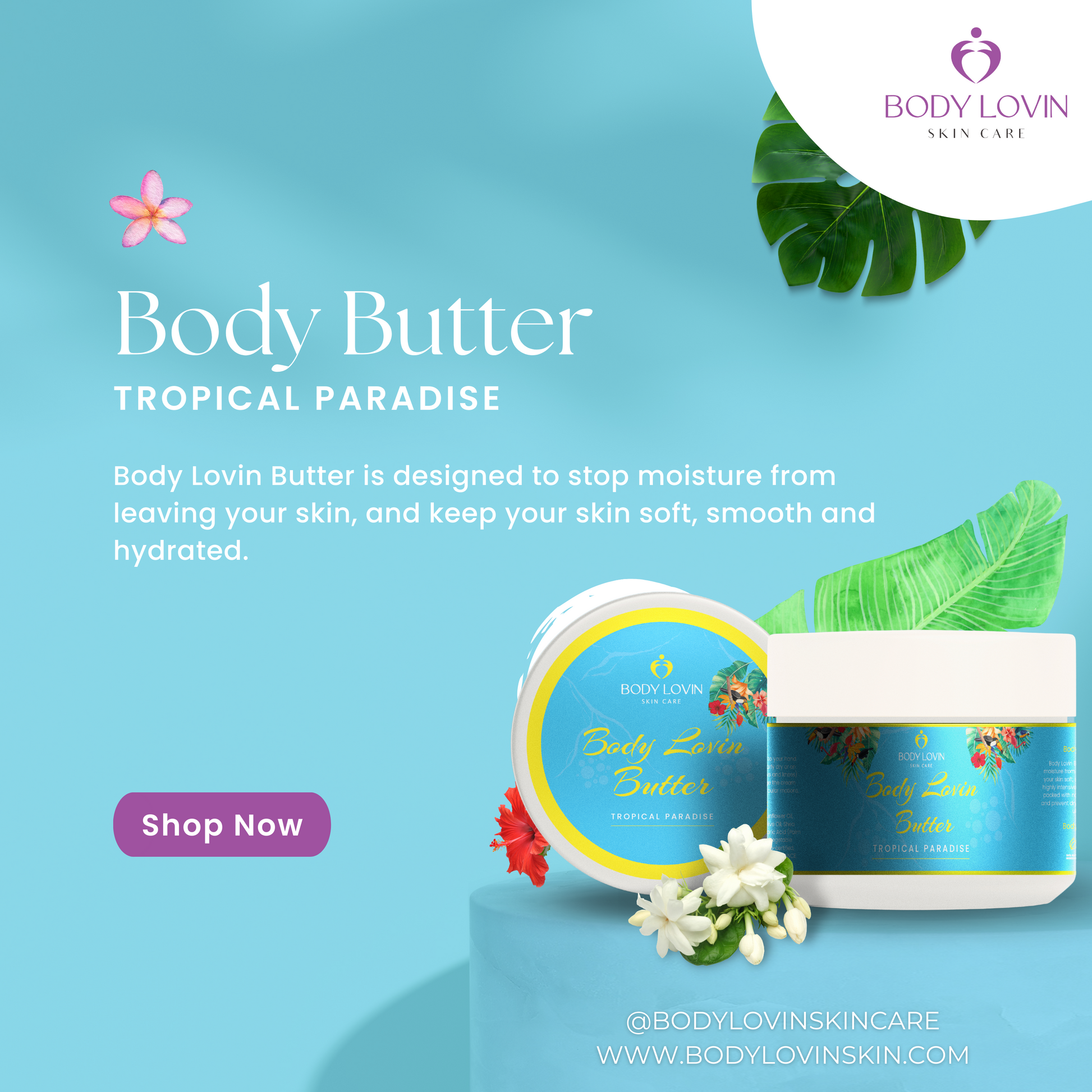 Tropical Paradise Body Lovin Butter